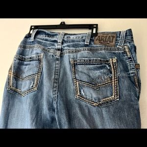 Ariat M5 Stackable Straight Leg Gambler Mens Jeans